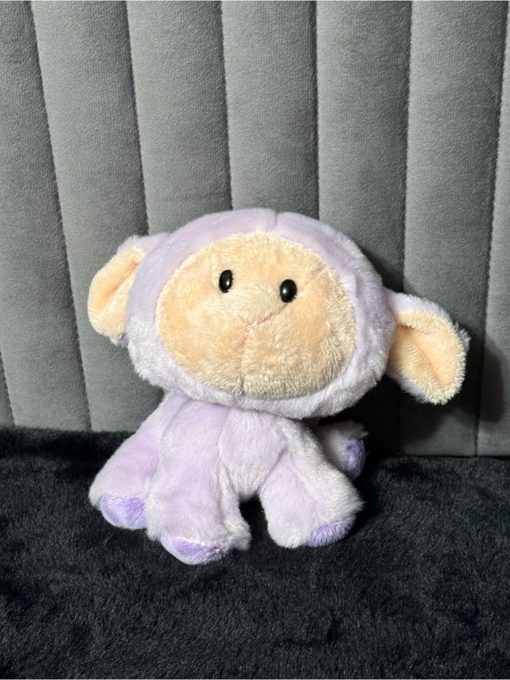 💞4/$35-Aurora World Pastel Purple Lamb Sheep Plush Stuffed Animal Lavender Cream